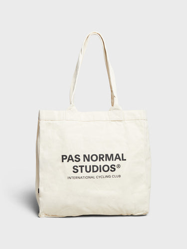 Pas Normal Studios - Logo Tote Bag in Off White