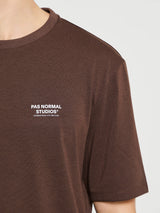 Pas Normal Studios - Off-Race Lightweight T-Shirt in Light Brown