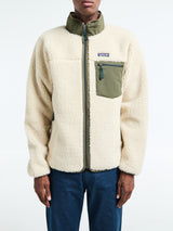 Patagonia - M's Classic Retro-X Fleece Jacket in Dark Natural w/Basin Green