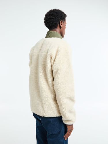 Patagonia - M's Classic Retro-X Fleece Jacket in Dark Natural w/Basin Green