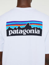 Patagonia - P-6 Logo T-shirt in White