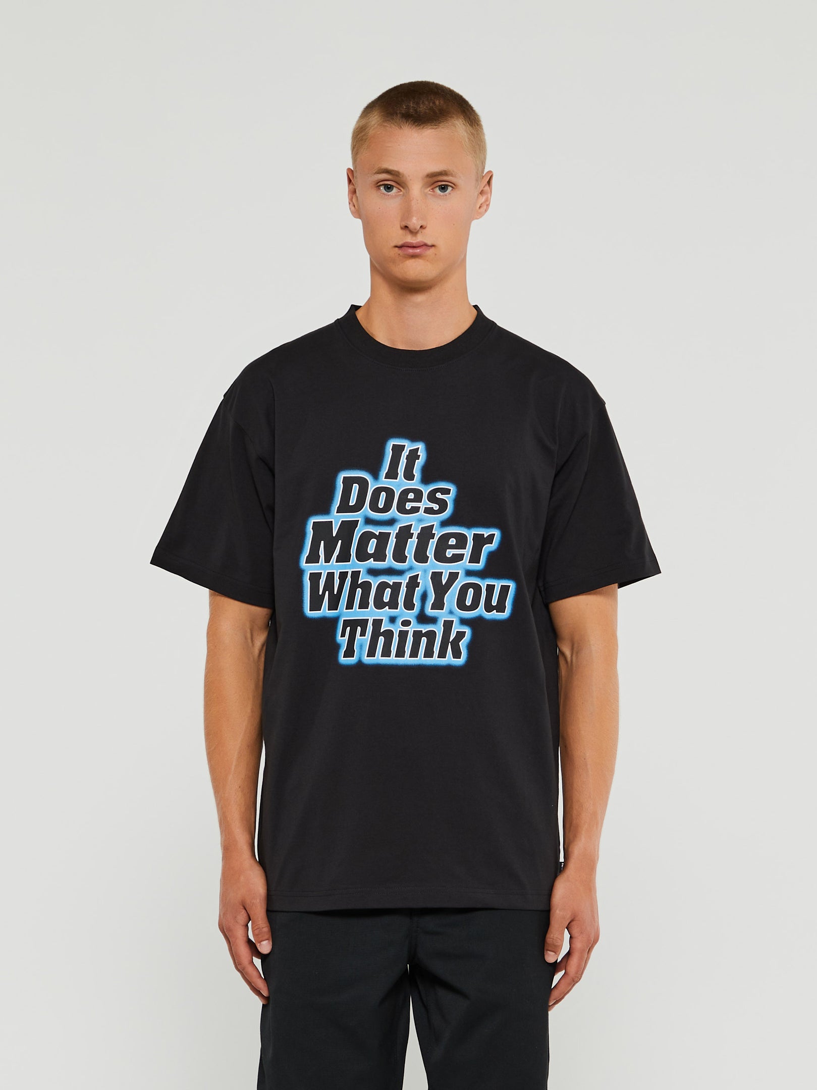 PATTA - Does It Matter What You Think T-Shirt in Black