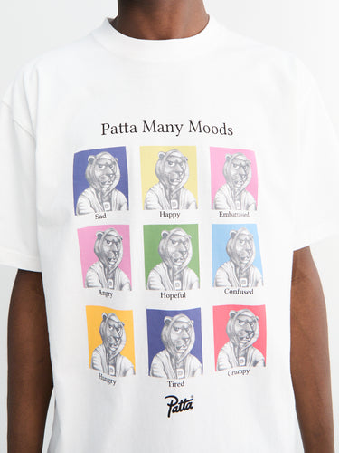 Patta - Many Mood T-Shirt in White