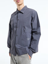 Pas Normal Studios - Off-Race Tech Overshirt in Steel