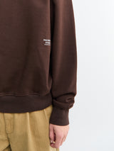 Pas Normal Studios - Off-Race Sweatshirt in Light Brown