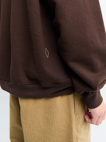 Pas Normal Studios - Off-Race Sweatshirt in Light Brown