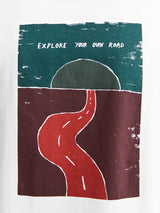 Pas Normal Studios - Off-Race Graphic T-shirt in Maroon