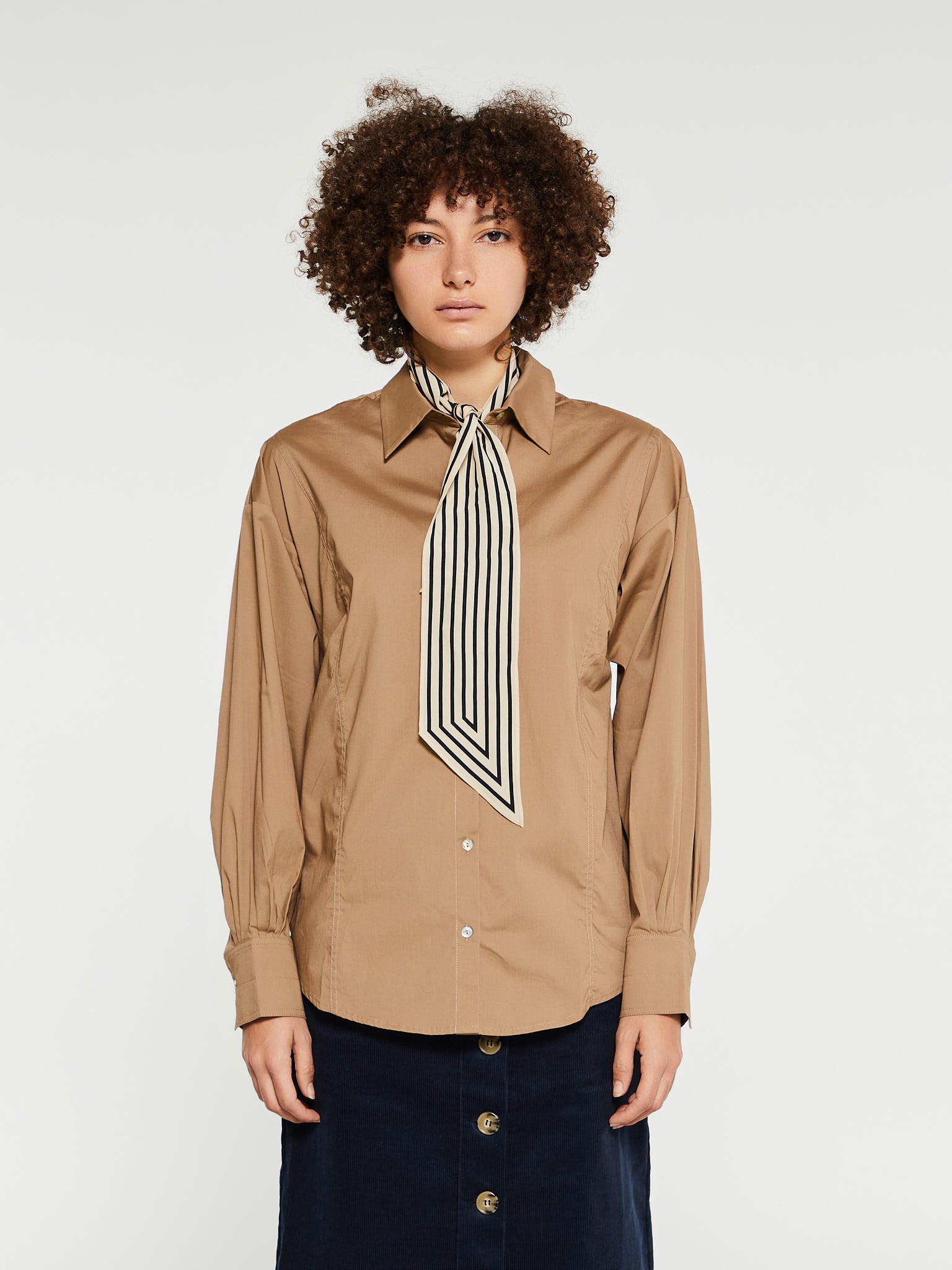 Dagmar Shirt in Brown