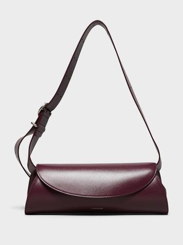 Jil Sander - Cannolo Small Bag in Burgundy