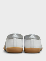 Adidas - Taekwondo Mei Ballet Shoes in Cloud White, Silver Metallic and Gum