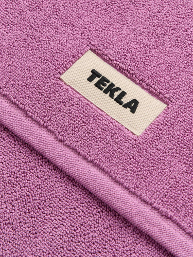 Tekla - Terry Bath Mat in Magenta