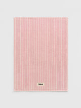 Tekla - Terry Bath mat in Shaded Pink Stripes