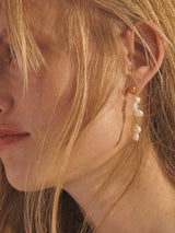 Anni Lu - Pearly Drop Long Earrings