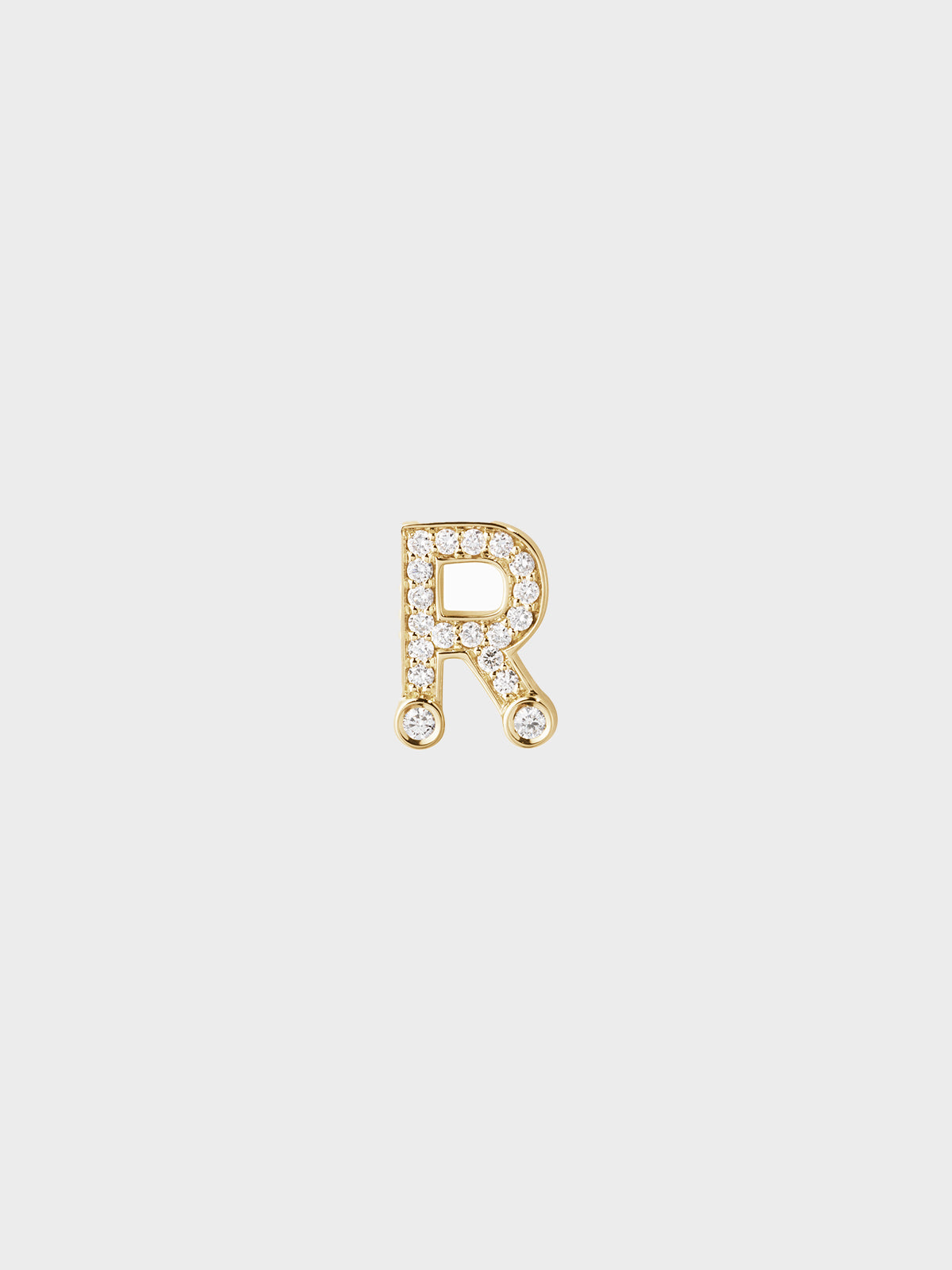 Sophie Bille Brahe - Petite R Earring in 18K Yellow Gold