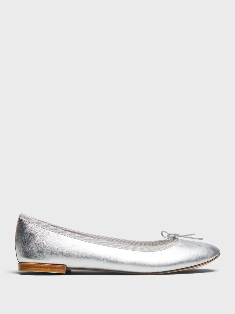 Cendrillon Ballerina Shoes in Silver