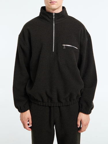 Rier - Polar Fleece in Tourbe Fleece