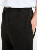 Rier - Fleece Trousers in Tourbe Fleece