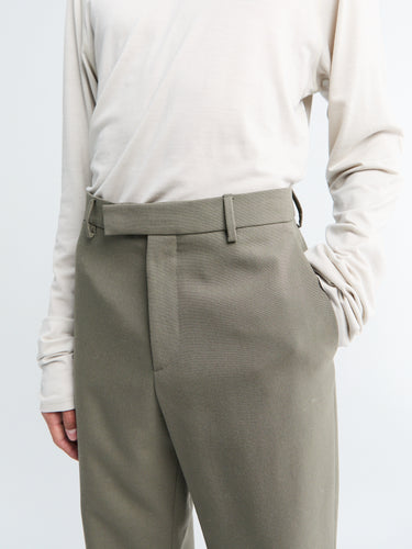 Rier - Fitted Trousers in Camoscio