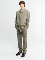 Rier - Fitted Trousers in Camoscio