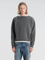Rier - Wool Folkland Knit in Grey