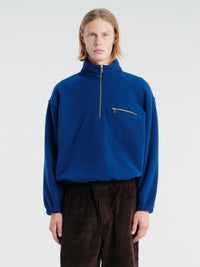 Rier - Natural Fleece in Indigo