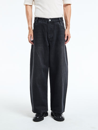 Studio Nicholson - Paolo Denim Pants in Washed Black