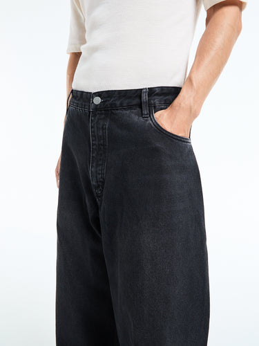 Studio Nicholson - Paolo Denim Pants in Washed Black