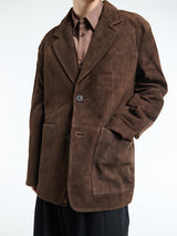 Studio Nicholson - Tiko Blazer in Espresso Brown