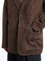 Studio Nicholson - Tiko Blazer in Espresso Brown