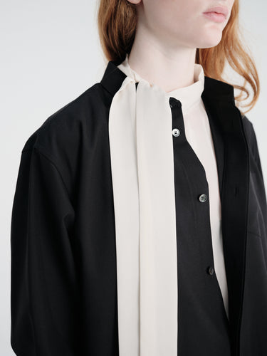 sacai - Suiting Dress Shirt in Black