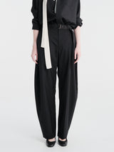 sacai - Belted Suiting Pants in Black