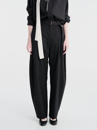 sacai - Belted Suiting Pants in Black
