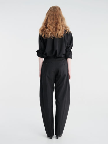 sacai - Belted Suiting Pants in Black