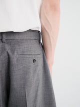 sacai - Belted Suiting Pants in Gray