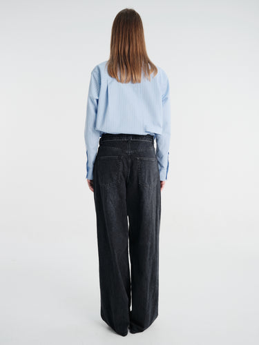 sacai - Denim Pants in Black