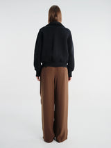 sacai - Sponge Sweat Blouson in Black