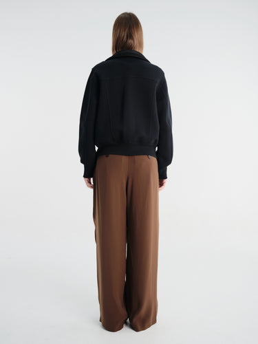 sacai - Sponge Sweat Blouson in Black
