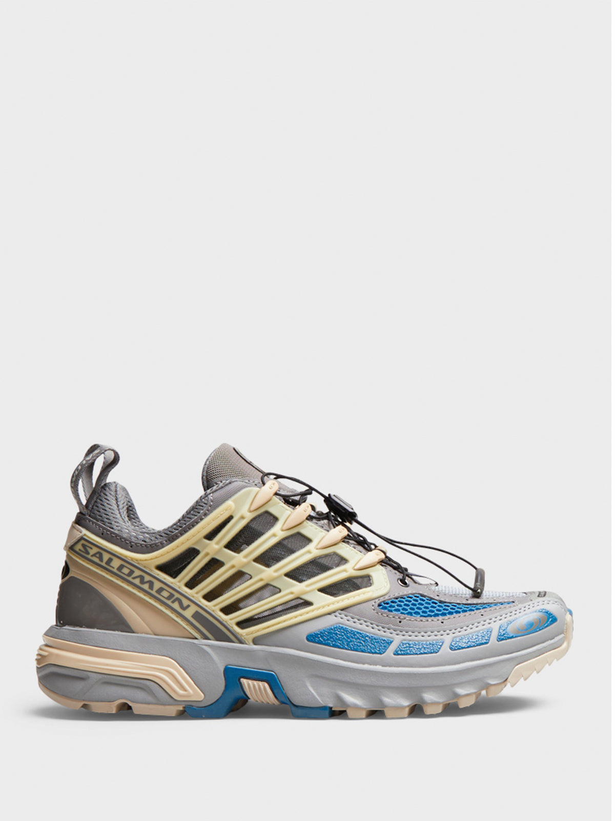 SALOMON - ACS PRO Sneakers in Pewter, Monument and Aegean Blue