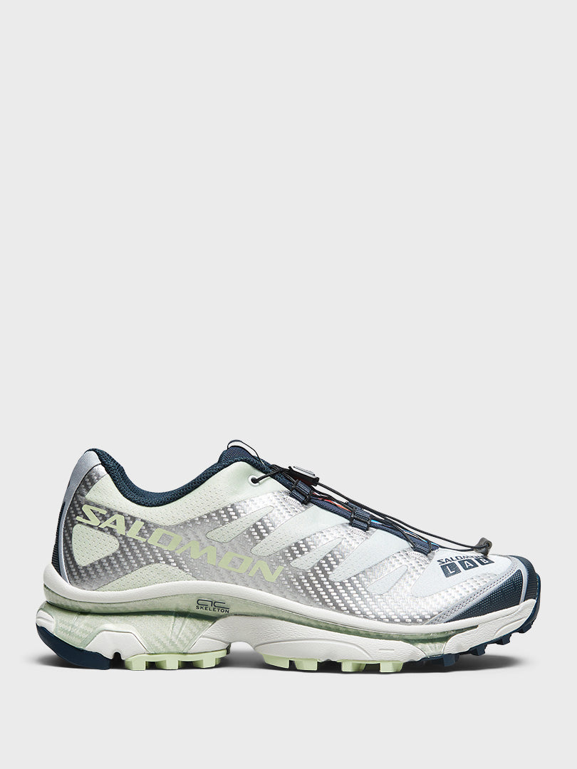 Salomon - XT-4 OG Sneakers in Carbon, Celadon Green and Sire