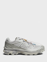 Salomon - XT-6 Sneakers in Ghost Gray, Ghost Gray and Gray Flannel