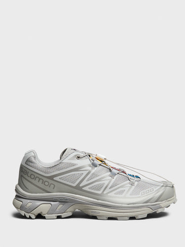 Salomon - XT-6 Sneakers in Ghost Gray, Ghost Gray and Gray Flannel