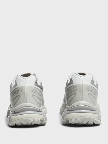Salomon - XT-6 Sneakers in Ghost Gray, Ghost Gray and Gray Flannel
