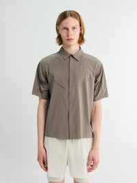 Satisfy - PeaceShell River Shirt Short Sleeves in Falcon