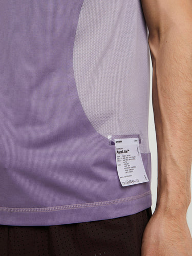 Satisfy - AuraLite Tech T-Shirt in Purple Sage
