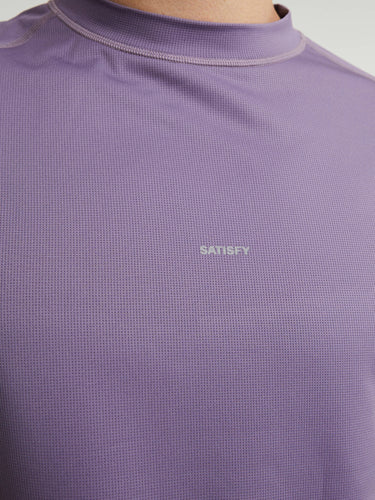 Satisfy - AuraLite Tech T-Shirt in Purple Sage