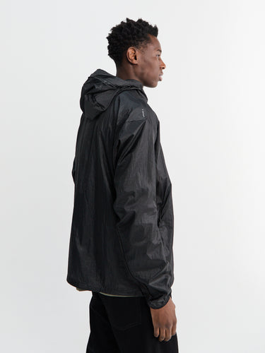 Satisfy - Pertex® Diamond Fuse Windbreaker in Black