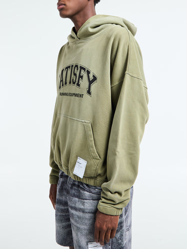 Satisfy - SoftCell Hoodie in Sun Bleached Military Olive