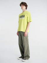 Sauna - Ghost Tee in Neon Green