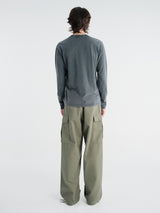Sauna - Hound L/S Shirt in Washed Black