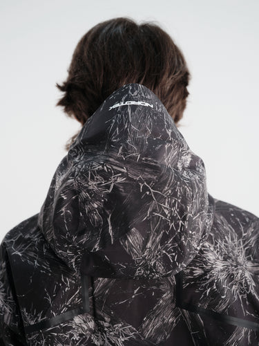 Sauna - Shell Jacket in Black Forest Camo